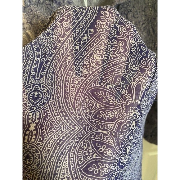 COPY - Banana Republic purple lightweight sheer top. Sz.XS - Picture 3 of 3